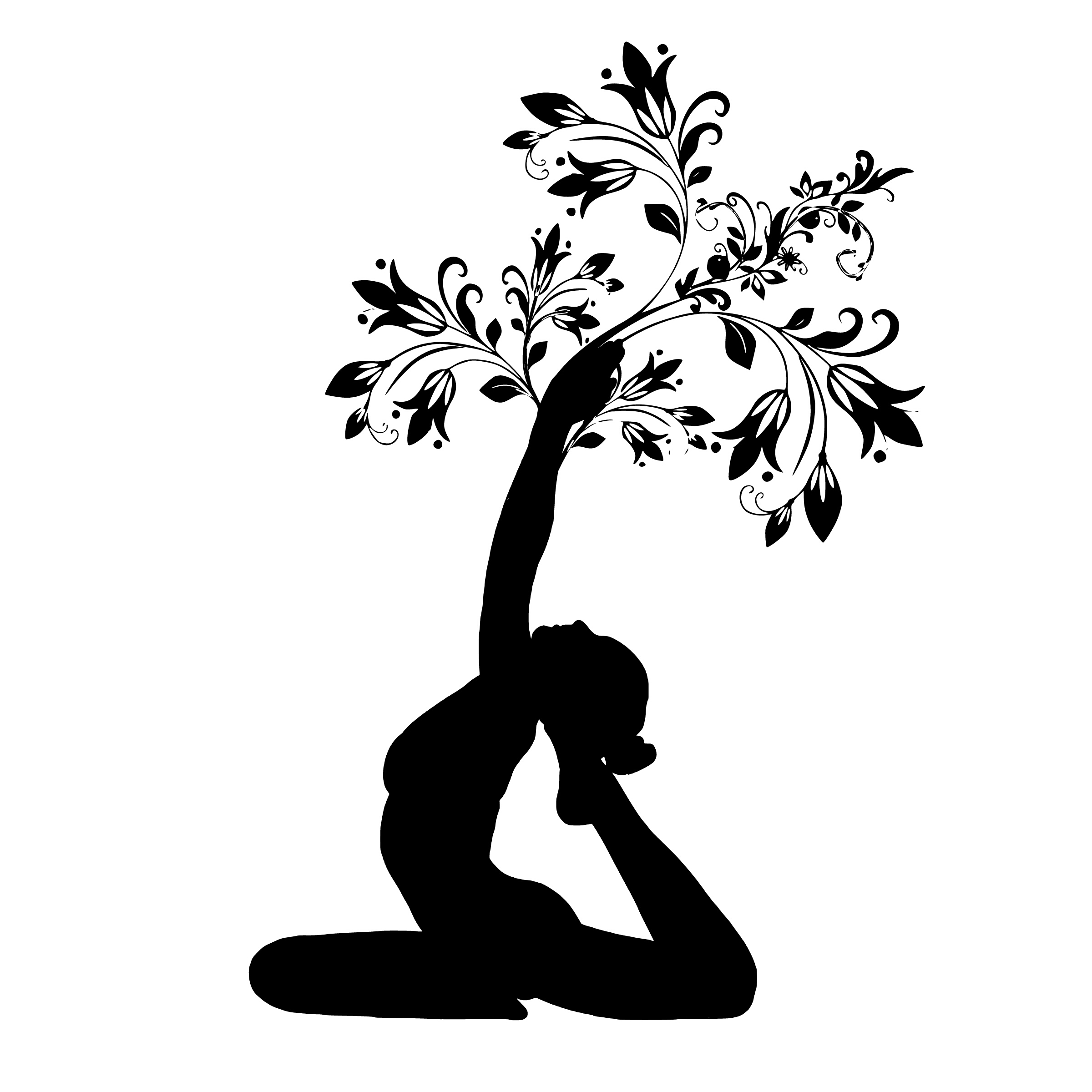 Woman Yoga Tree 3